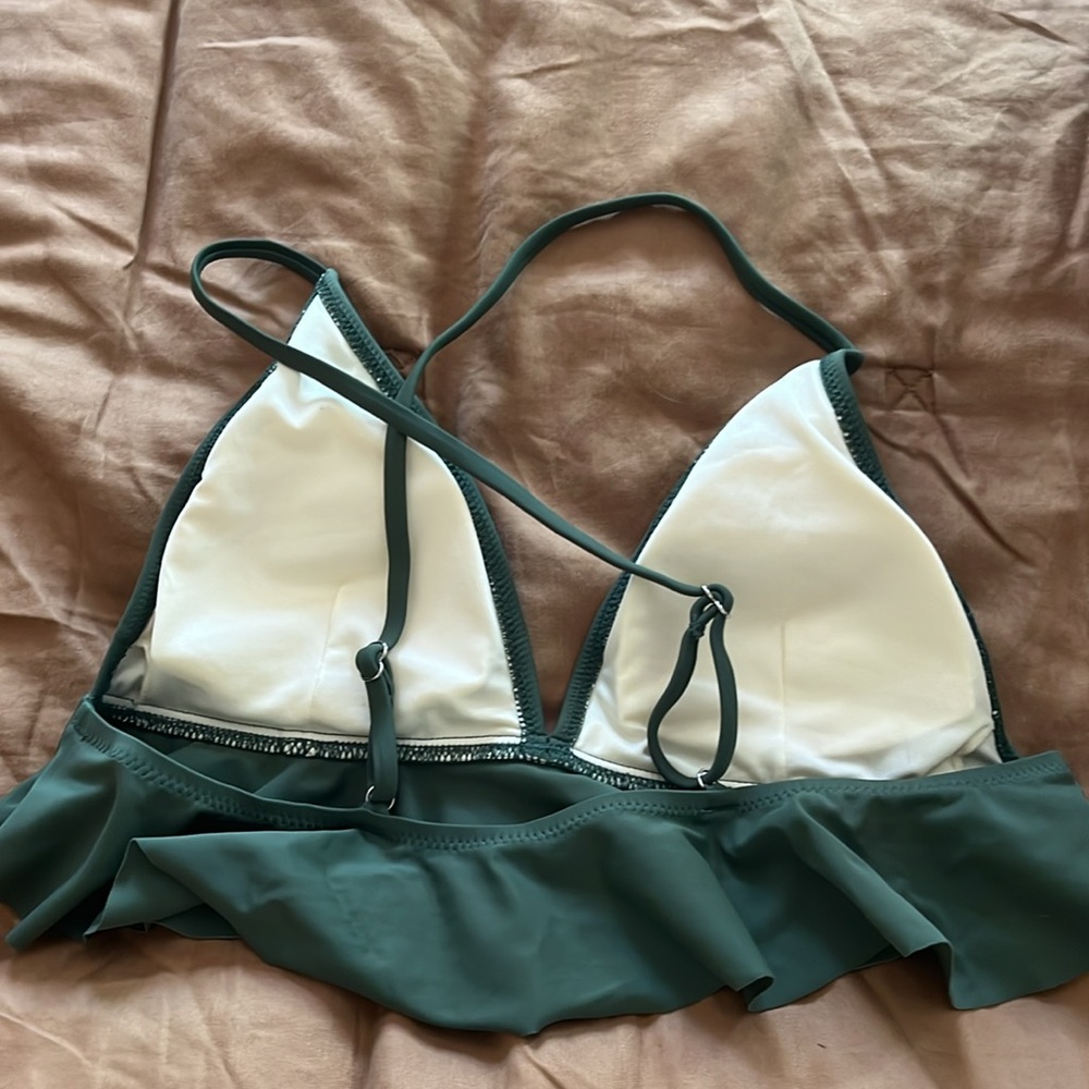 Adjustable Ruffle Bikini Top - Picture 2 of 2